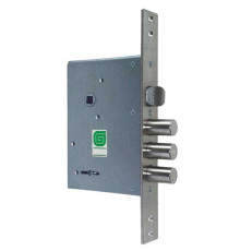 Замок Guardian (Гардиан) врезной сувальдный с защёлкой ЗВ 30.11, 4 кл. (длинный кл. 59 мм) /123:136/ 