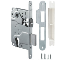 Корпус Armadillo (Армадилло) врезного замка c защёлкой METLH25-50 Box (LH 25-50) SN мат.никель 