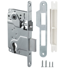 Корпус Armadillo (Армадилло) врезного замка c защёлкой METLH25-50 Box (LH 25-50) SN мат.никель 