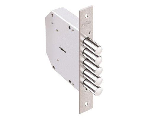 Замок Elbor (Эльбор) врезной сувальдный Гранит 1.06.01, 5 кл. (длинный ключ)