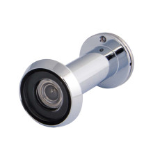 Глазок Fuaro (Фуаро) дверной, оптика пластик DV-LUX 3/90-50/Z (VIEWER 3 DVZ_LUX) CP хром 