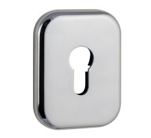 Накладка Fuaro (Фуаро) на цилиндр ESC.C.XL/K.486 (ESC 486-C SQ XL) CP хром (1 шт.) 