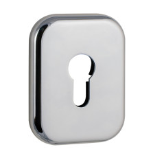 Накладка Fuaro (Фуаро) на цилиндр ESC.C.XL/K.486 (ESC 486-C SQ XL) CP хром (1 шт.) 