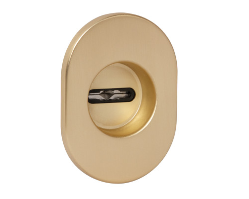 Накладка Fuaro (Фуаро) на сувальдный замок ESC.S-auto.RLR/U/R.477 SSG-39 сатин. золото (1шт.)