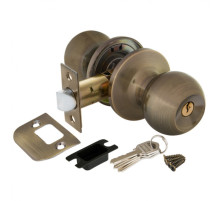 Ручка Ajax (Аякс) защелка DK682 AB-ET (6082 AB-E) (кл./фик.) бронза 