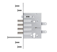 Корпус Crit-M (Крит-М) врезного замка с защёлкой ЗВ-7РК-005-Хп /00014/ 