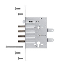 Корпус Crit-M (Крит-М) врезного замка с защёлкой ЗВ-7РК-005-Хп /00014/ 
