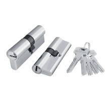 Цилиндровый Fuaro (Фуаро) механизм (200 ZA/70) 2000ZAKey70(30+10+30) CP хром 5Key 