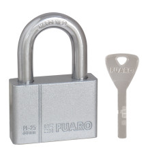 Замок Fuaro (Фуаро) навесной PL-PROTEC-2560 4 fin key (PL-2560) фин. /блистер 