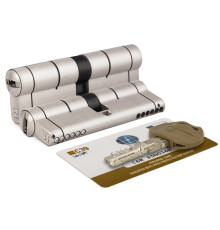 Цилиндровый Mottura (Моттура) механизм C39D363601C5 (72 мм/31+10+31), МАТ.НИКЕЛЬ 