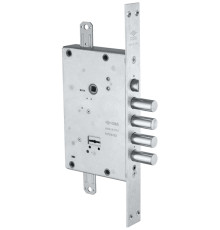 Замок Cisa (Чиза) врезной сувальдный с защёлкой NEW CAMBIO FACILE 57.685.48 (тех. упаковка), ключ 44 мм 