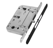 Магнитная AGB (АГБ) защелка регулируемая WC Touch B06502.50.93 (черный) с лицевой планкой B01120.33.93 