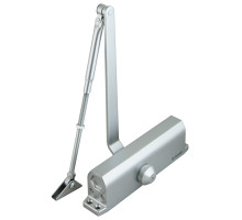 Доводчик Fuaro (Фуаро) дверной DC20-6W (DC-206W) AL до 160 кг (алюминий) 