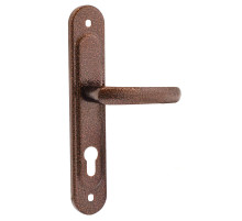 Ручка дверная Zenit (Зенит) на планке РФ1-68.02 медь 