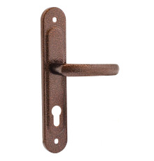 Ручка дверная Zenit (Зенит) на планке РФ1-68.02 медь 