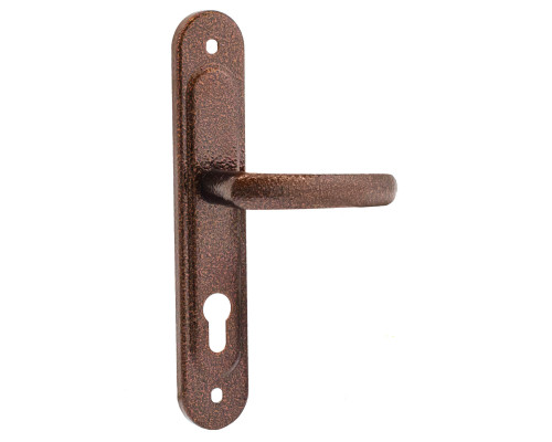 Ручка дверная Zenit (Зенит) на планке РФ1-68.02 медь