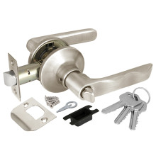 Ручка Punto (Пунто) защелка DK624 SN-ET (6024 SN-E) (кл./фик.) мат. никель 