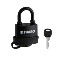 Замок Fuaro (Фуаро) навесной PL-WEATHER-3650 Black 3key (PL-3650) англ. 