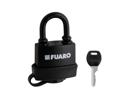 Замок Fuaro (Фуаро) навесной PL-WEATHER-3650 Black 3key (PL-3650) англ.