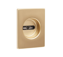 Накладка Fuaro (Фуаро) на сувальдный замок ESC.S-auto.RL/U/K.477 SSG-39 сатинированное золото 