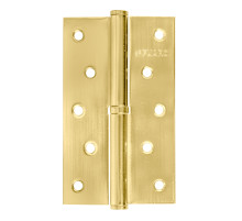 Петля Fuaro (Фуаро) съемная IN5430SL-BL SB левая (413/BL-5 125x75x2,5) мат. золото БЛИСТЕР 