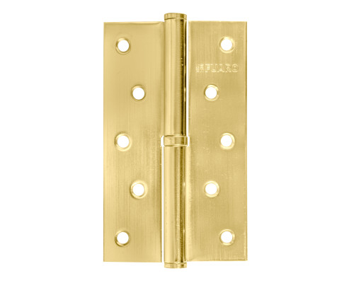 Петля Fuaro (Фуаро) съемная IN5430SL-BL SB левая (413/BL-5 125x75x2,5) мат. золото БЛИСТЕР