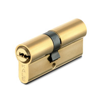 Цилиндровый Kale kilit (Кале килит) механизм 164 SN/80 (30+10+40) mm латунь 5 кл. 