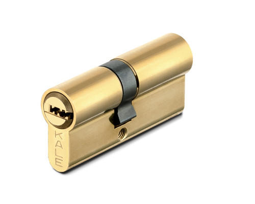 Цилиндровый Kale kilit (Кале килит) механизм 164 SN/80 (30+10+40) mm латунь 5 кл.