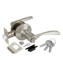 Ручка Ajax (Аякс) защелка DK610 SN-ET (6010 SN-E) (кл./фик.) мат. никель 