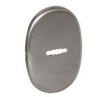 Накладка Fuaro (Фуаро) на сувальдный замок ESC.S.ECO/OV.475 (ESC 475 eco) SN мат.никель 