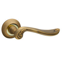 Ручка Fuaro (Фуаро) раздельная R.RM54.ART (ART RM) AB/GP-7 бронза/золото 