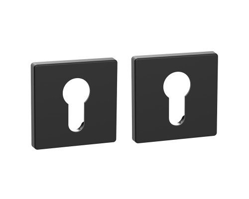 Накладка Fuaro (Фуаро) под цилиндр ET.K.SL52 (ET SL) BL-24 черный