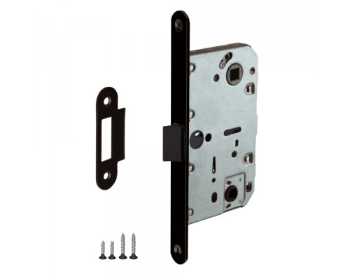 Защелка Punto (Пунто) врезная PL96WC-50 BL (черный)