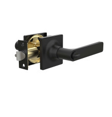 Ручка Punto (Пунто) защелка DK710/BL BL-BK (фик.) черный 