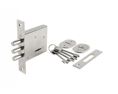 Замок Zenit (Зенит) врезной сувальдный ЗВ8-6.1, 4 кл.