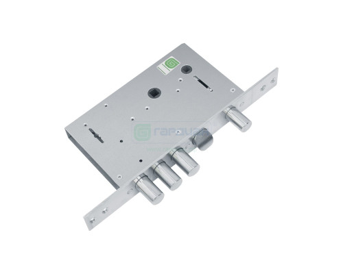 Замок Guardian (Гардиан) врезной сувальдный с задвижкой и защёлкой ЗВ 30.12, 4 кл.(длинный кл. 59 мм) /123:138/