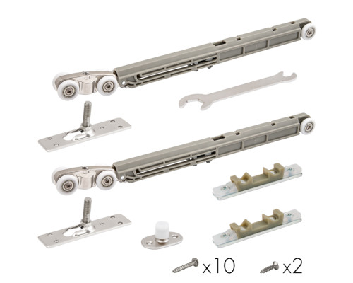 Комплект Armadillo (Армадилло) для раздвижных дверей SLD.Comfort-PRO.SET2.soft close/80