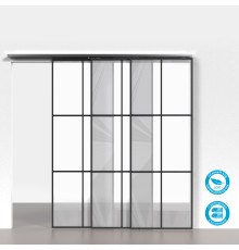 Комплект Armadillo (Армадилло) для профильных телескопических дверей SLD.Comfort-PRO.SET5.PROF telescope/80 