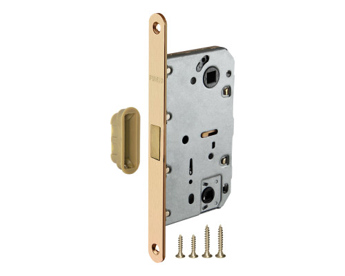 Защелка Punto (Пунто) врезная магнитная ML96WC-50/BL SSG (сатин.золото) блистер