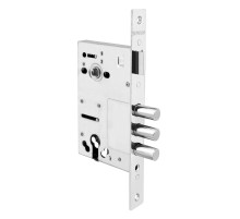 Корпус Fuaro (Фуаро) врезного замка c защёлкой MDV811/C-60.85.3R14 