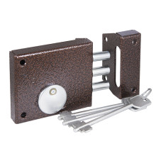 Замок Zenit (Зенит) накладной ЗН4-1 (медь) 