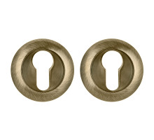 Накладка Punto (Пунто) под цилиндр ET.R.TL54 (ET TL) ABG-6 зелёная бронза 