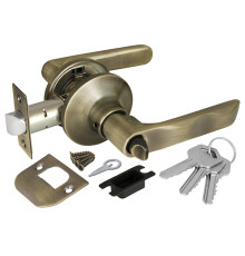 Ручка Punto (Пунто) защелка DK624 AB-ET (6024 AB-E) (кл./фик.) бронза 