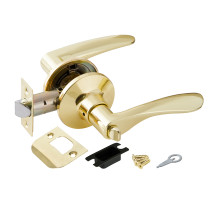 Ручка Punto (Пунто) защелка DK620 PB-BK (6020 PB-B) (фик.) золото 