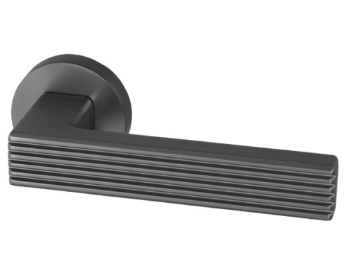 Ручка Armadillo (Армадилло) раздельная R.URB52.LINE (LINE URB6) BPVD-77 вороненый никель