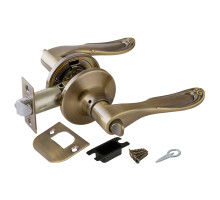 Ручка Punto (Пунто) защелка DK630 AB-BK (6030 AB-B) (фик.) бронза 