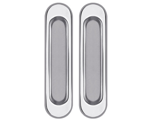 Ручка Punto (Пунто) для раздвижных дверей SH.SL152.010 (Soft LINE SL-010) СP хром