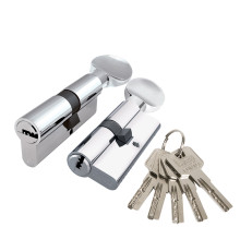 Цилиндровый Punto (Пунто) механизм Z3002Knob90(35+10+45) с вертушкой CP хром 