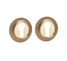 Накладка Fuaro (Фуаро) под цилиндр ET.R.RM54 (ET RM) AB/GP-7 бронза/золото 