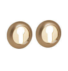 Накладка Fuaro (Фуаро) под цилиндр ET.R.RM54 (ET RM) AB/GP-7 бронза/золото 